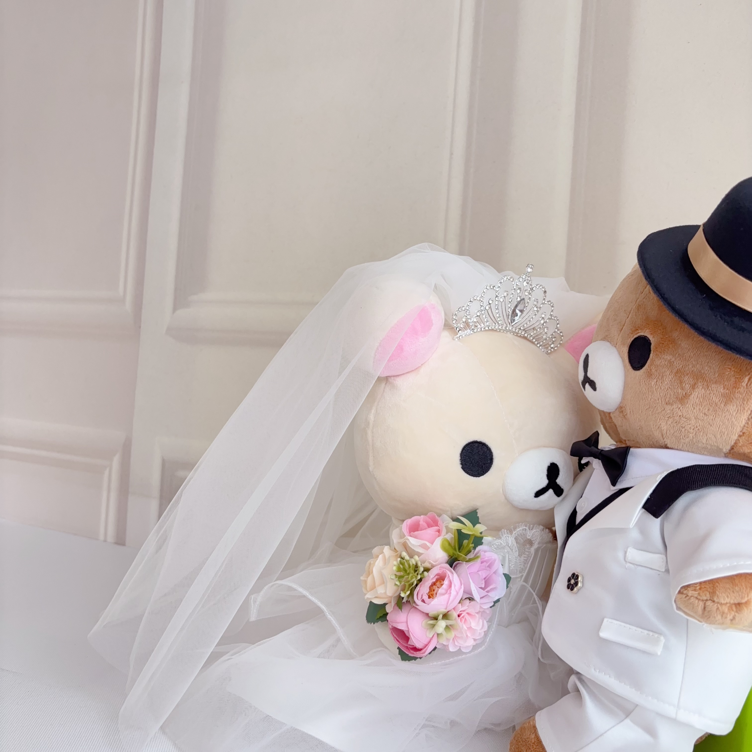 (非現貨)鬆弛熊結婚公仔