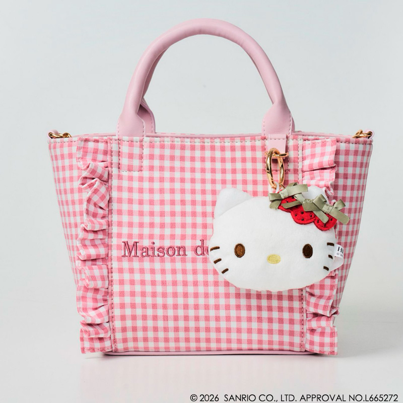 🎀【預訂】 Maison de FLEUR × Kitty 公仔掛飾
