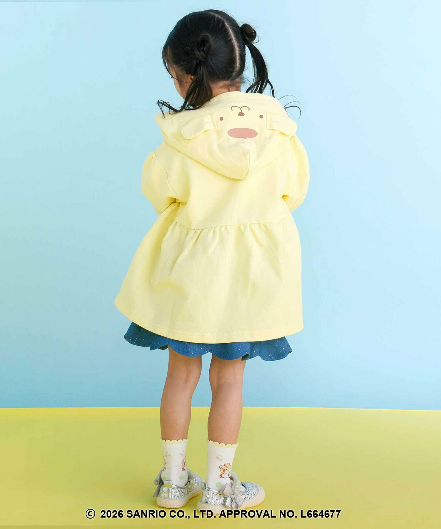 🆕【⭐訂購⭐】🇯🇵日本直送🌀#Sanrio 立體耳朵 摺邊下擺 連帽外套［2款選］🌀 [ELBA-0178][260304]