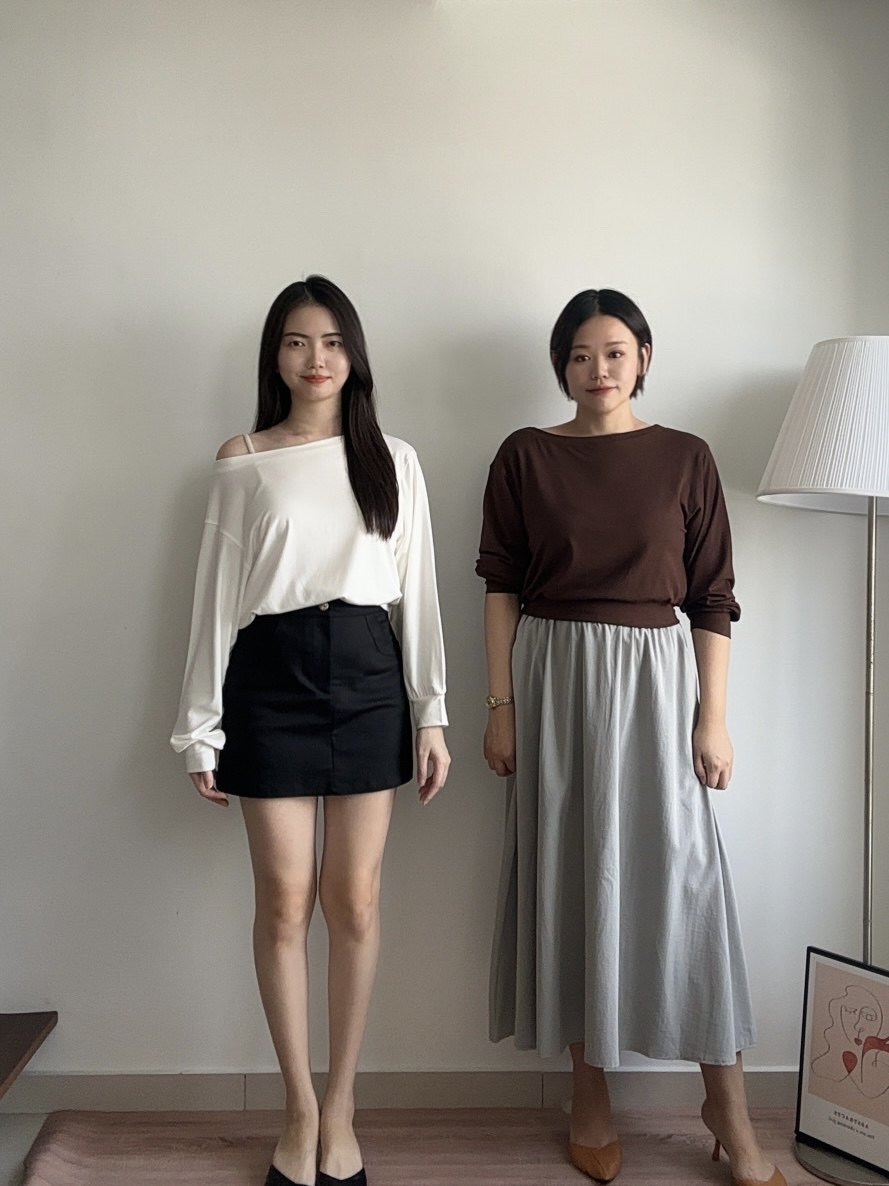 T4356 Long Sleeve Boat Neck Top - 3 Colors 