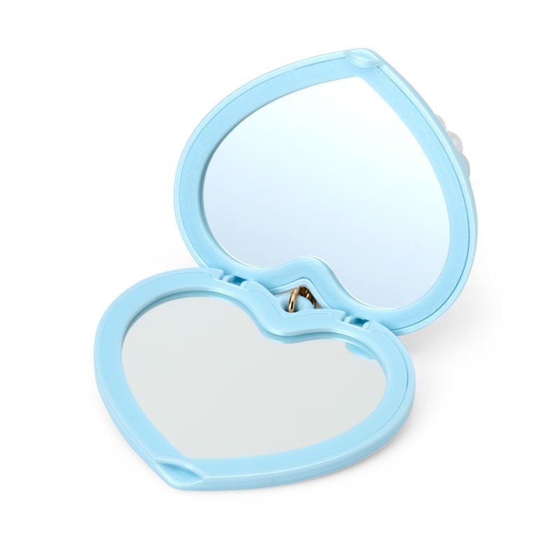 現貨｜Sanrio Cinnamoroll 玉桂狗 日版 心形 雙面摺鏡 (17903-5)