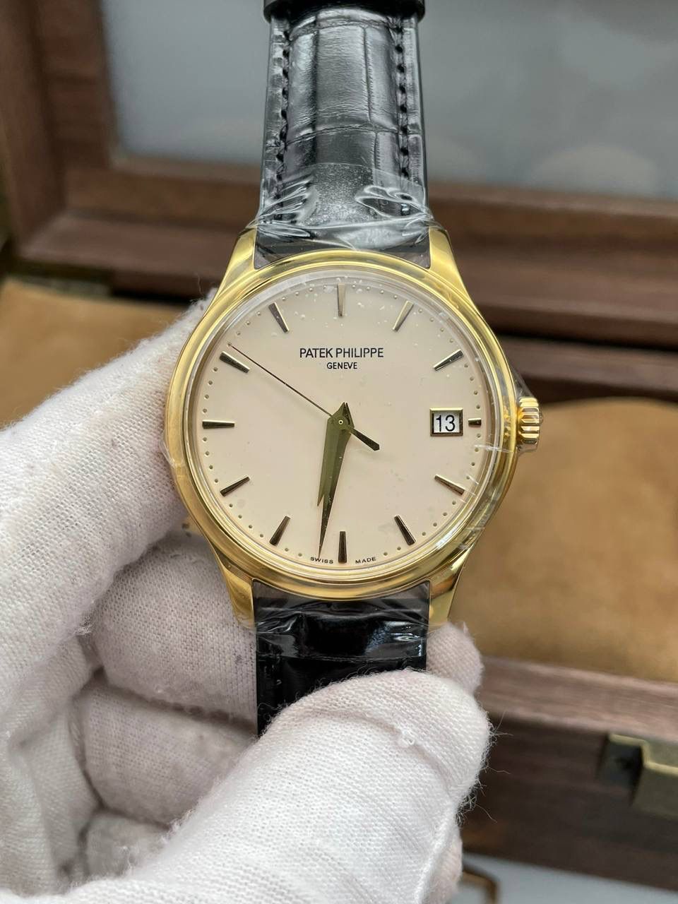 ⚜️百达翡丽 5227黄金 将官底翻盖324一体机芯😎