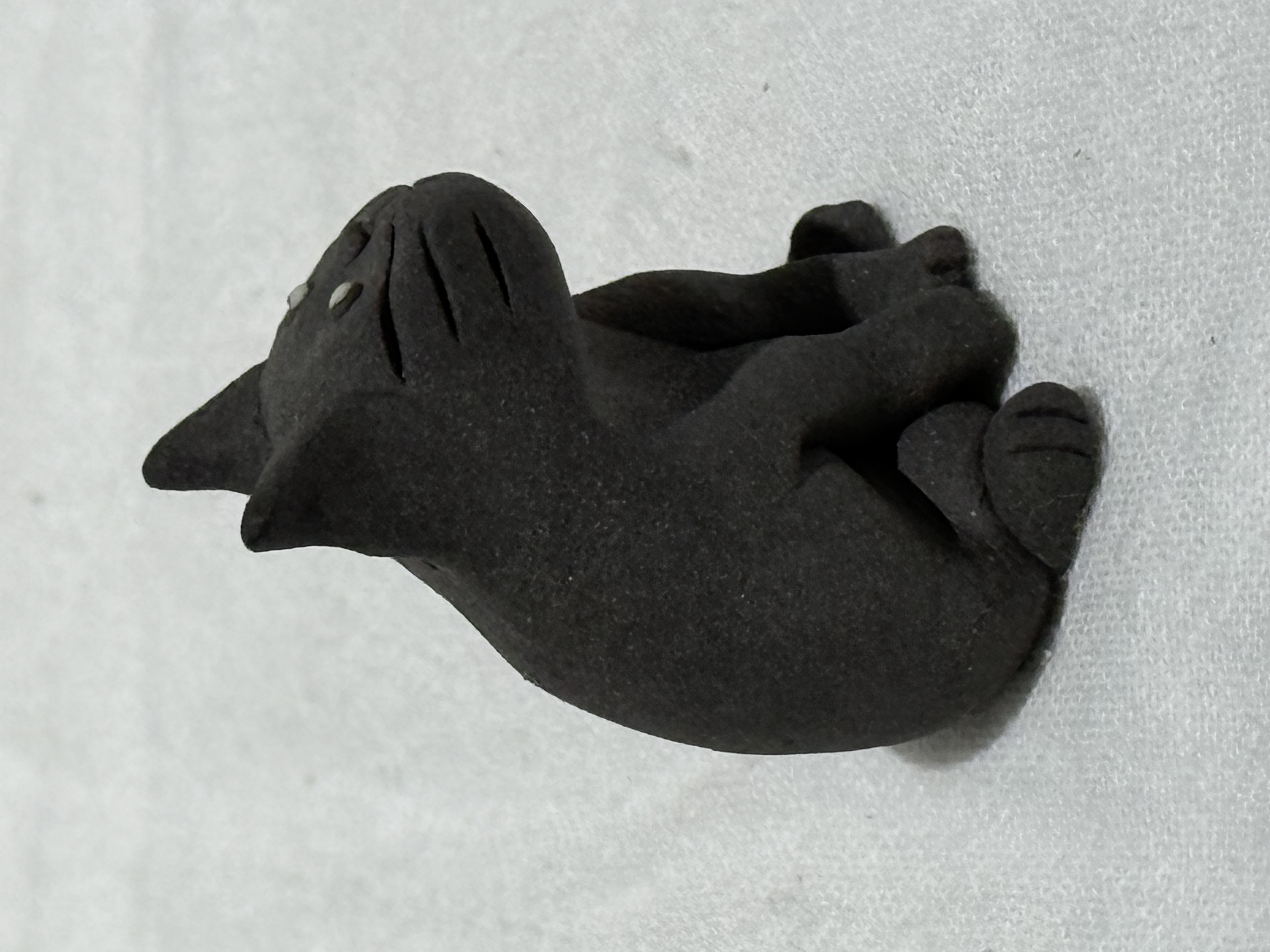 半澤淳子  黑色貓咪擺件 ABCDE款