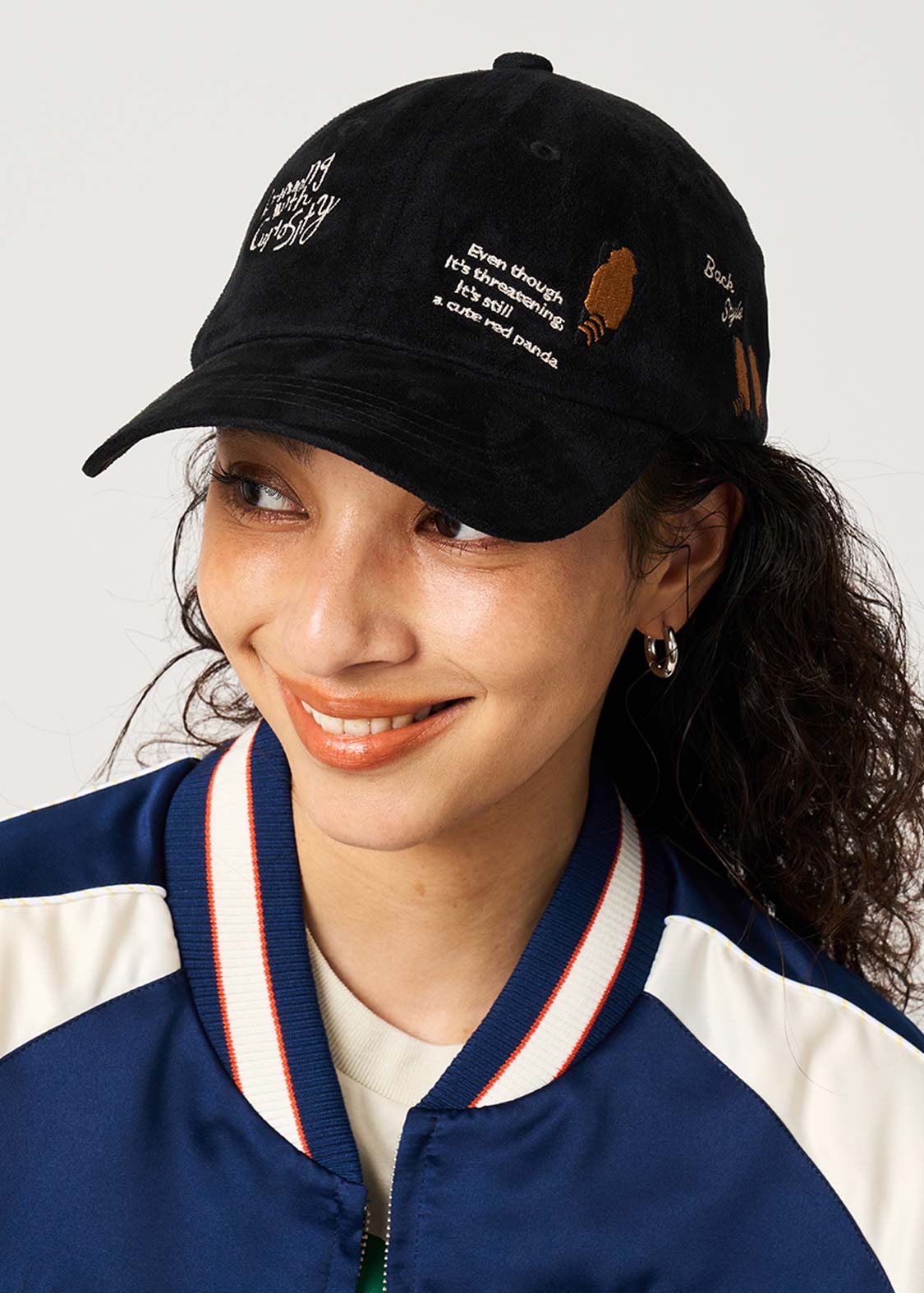 📦訂購 日本限定 graniph IKAKU Red Panda 小熊貓 麂皮棒球帽