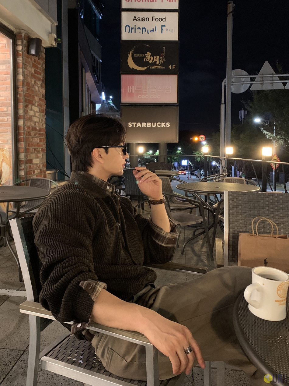 【100%保證韓國直送】日常寬鬆復古格紋恤衫 Glife S Daily Oversized Check Shirt RL114526