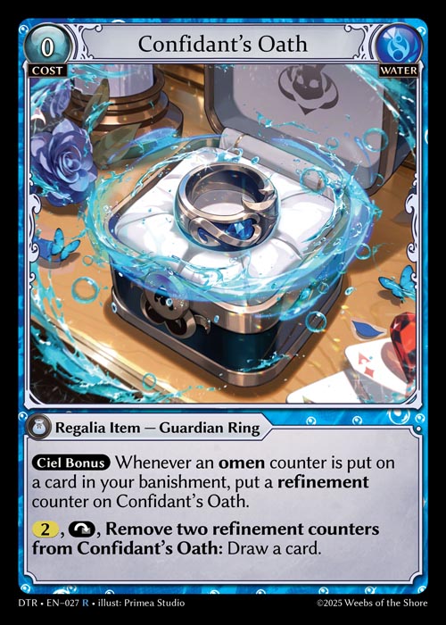 Confidant’s Oath / DTR-027 (R)