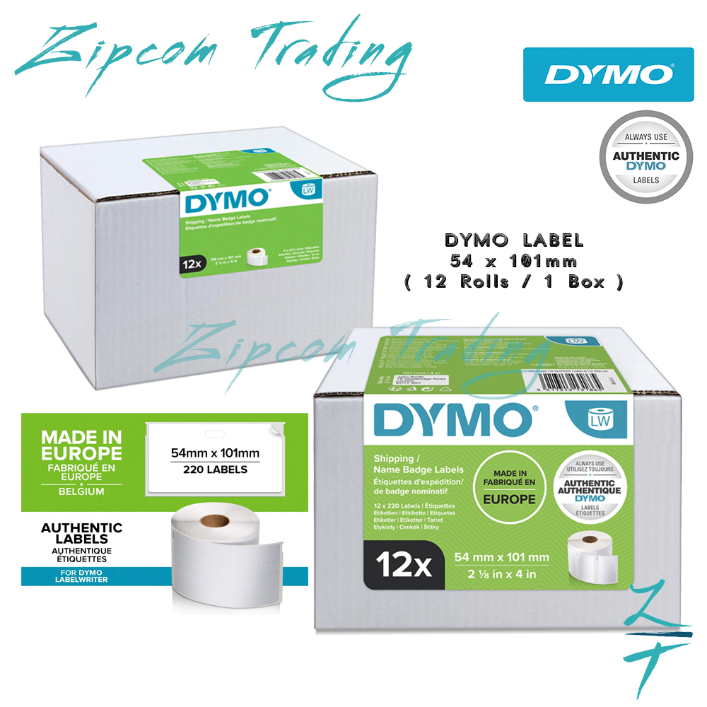 Dymo 99012 / 99014 Bulk Saver Pack  ( 36x89mm / 54x101mm )