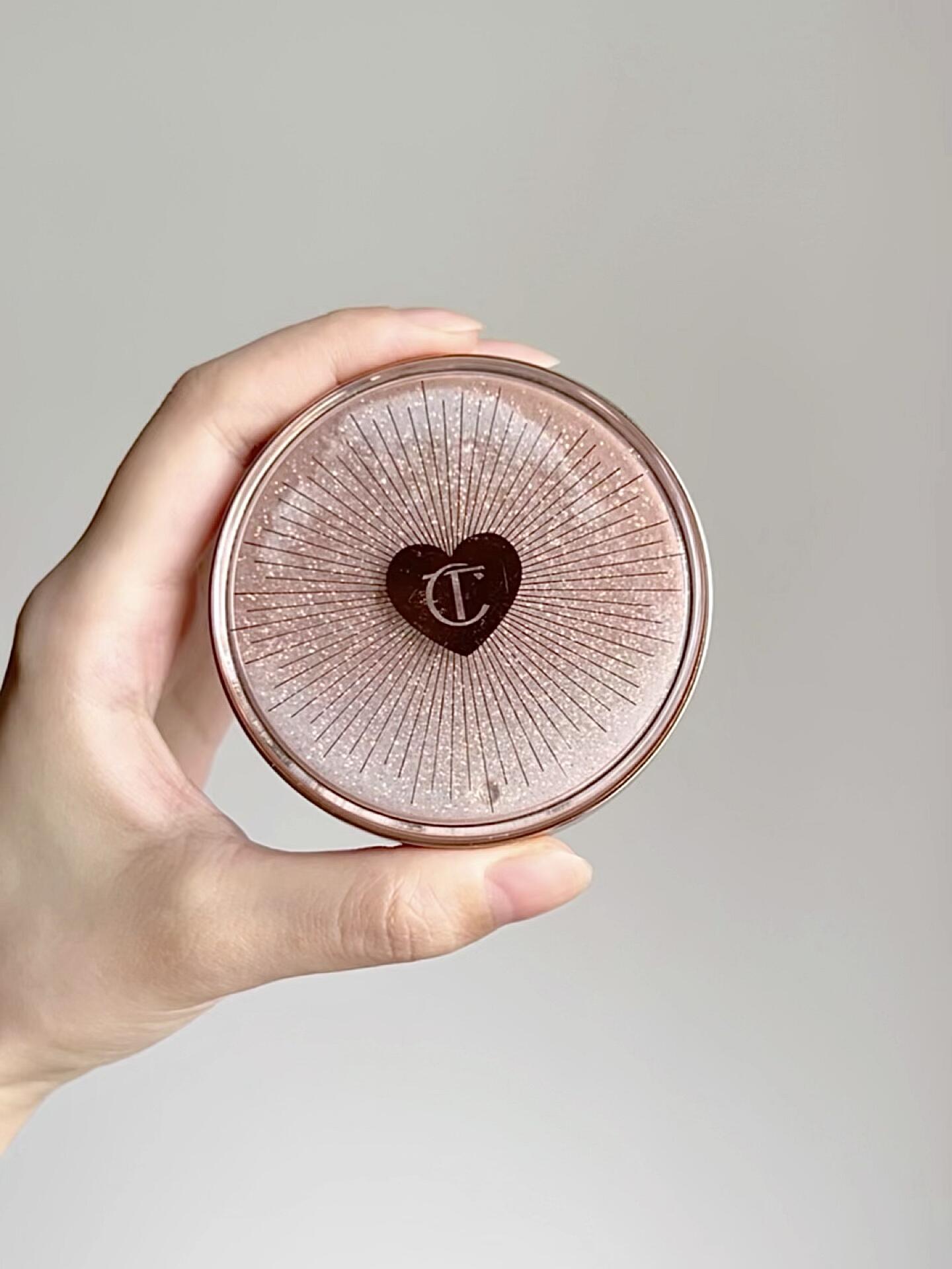 ✨限定版❗️CT Charlotte Tilbury 流沙限定粉餅 小銀盤