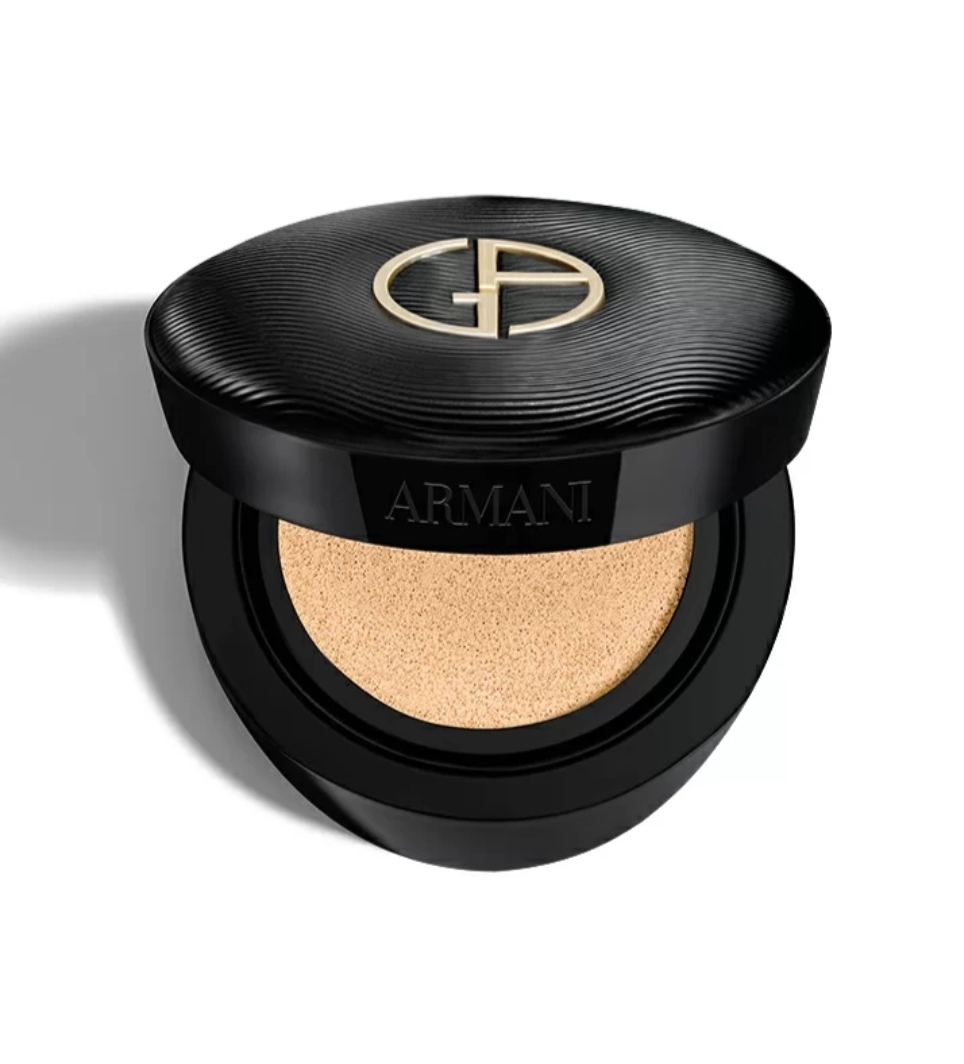 Armani 黑水潤絲光氣墊修護粉底