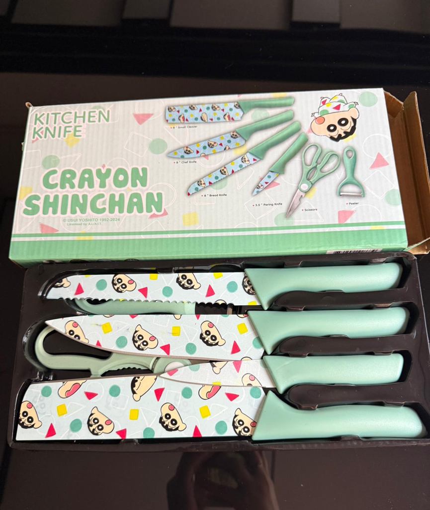 泰國🇹🇭小新刀具6件套裝