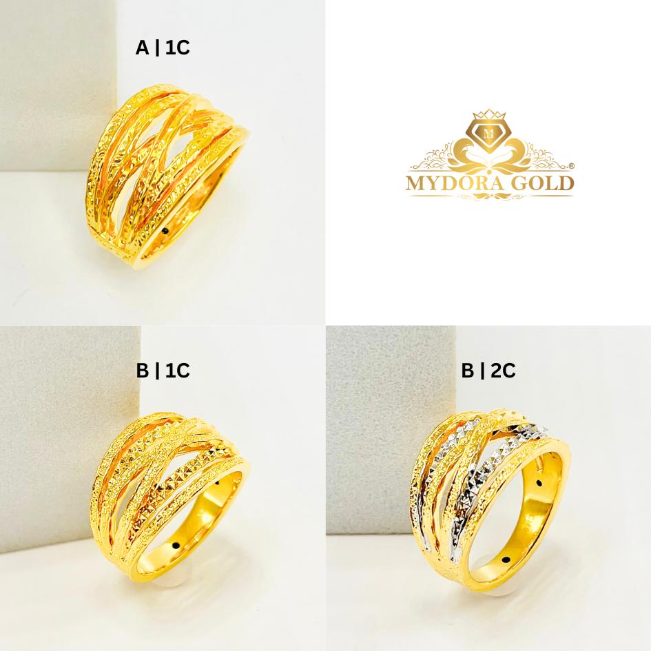 MYDORA Cincin Nabila Pasir 6 Layer (5G) l EMAS 916/22K
