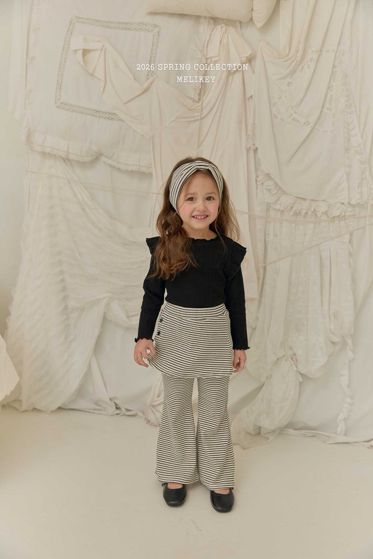 Ruffle Top / 橫間裙褲 / 橫間 Hairband