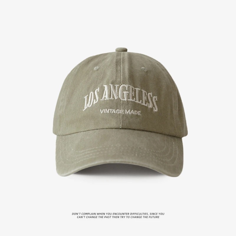 韓系洗水牛仔cap 帽