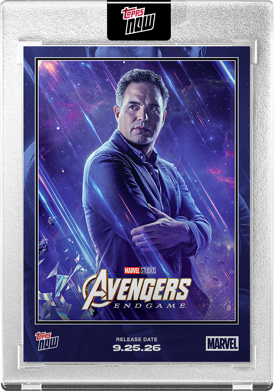 Marvel Avengers: Endgame Encore - 2026 Topps NOW EG01 復仇者終局紀念卡【團購】