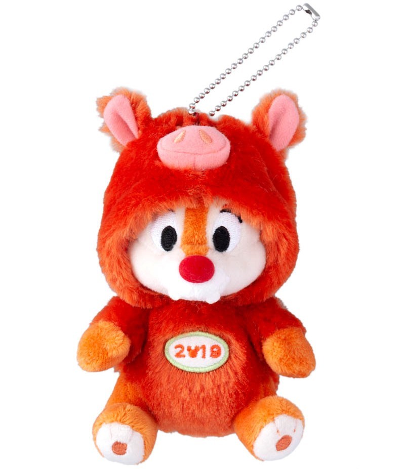 [現貨] [東京迪士尼樂園] 干支2019大鼻毛公仔吊飾