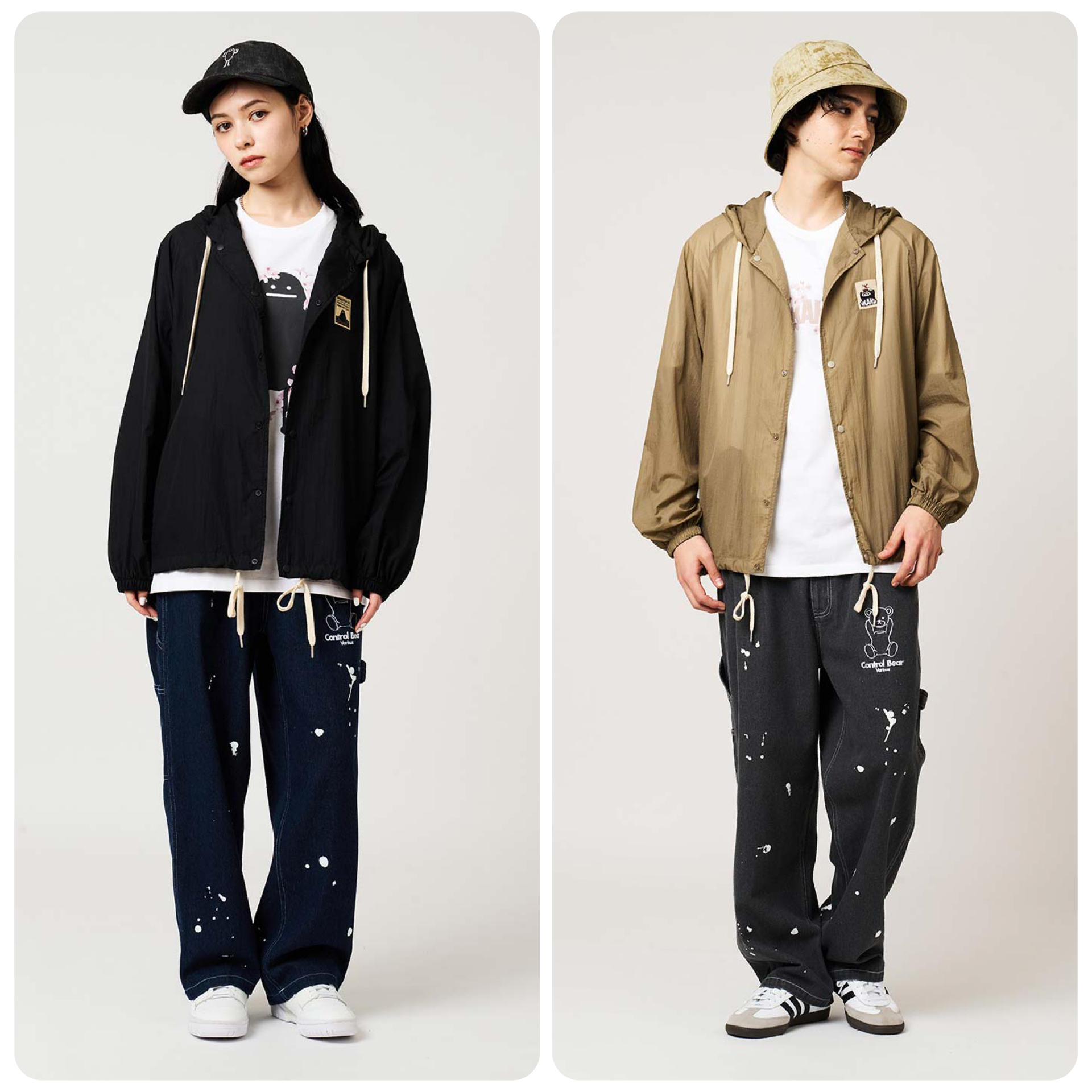 日本預訂📍黑豆人/小熊貓公仔收納風褸外套  不包郵