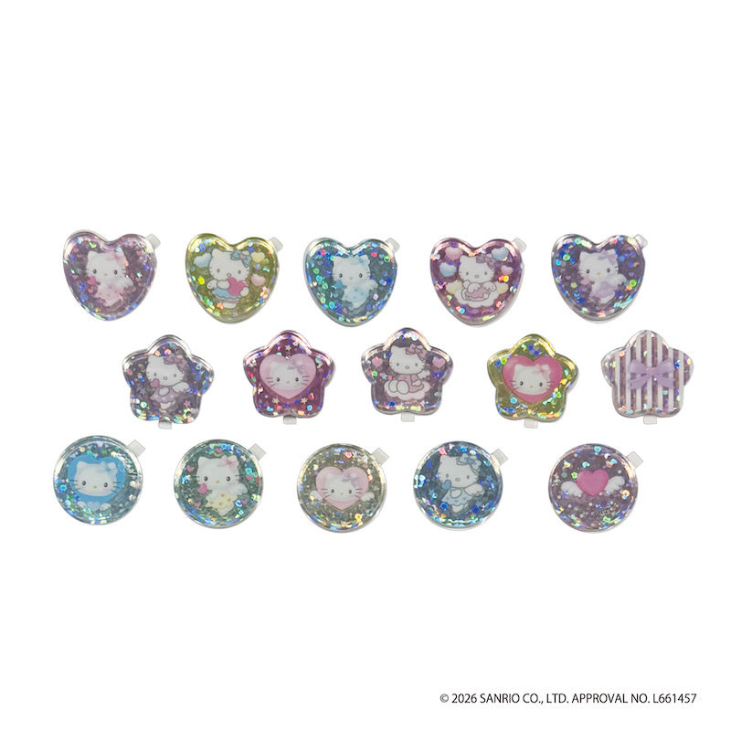 Kt76-03 sanrio hello kitty立體貼紙