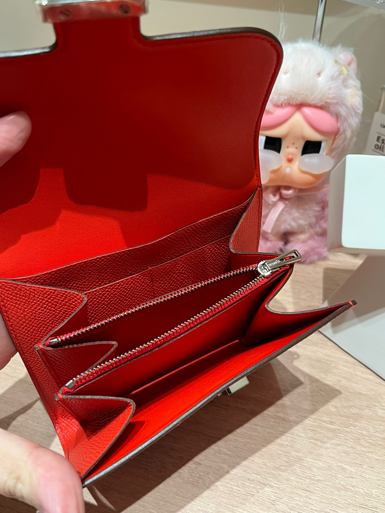 Hermes Constance Wallet Stamp C 100%Authentic, 98%New ✅Box