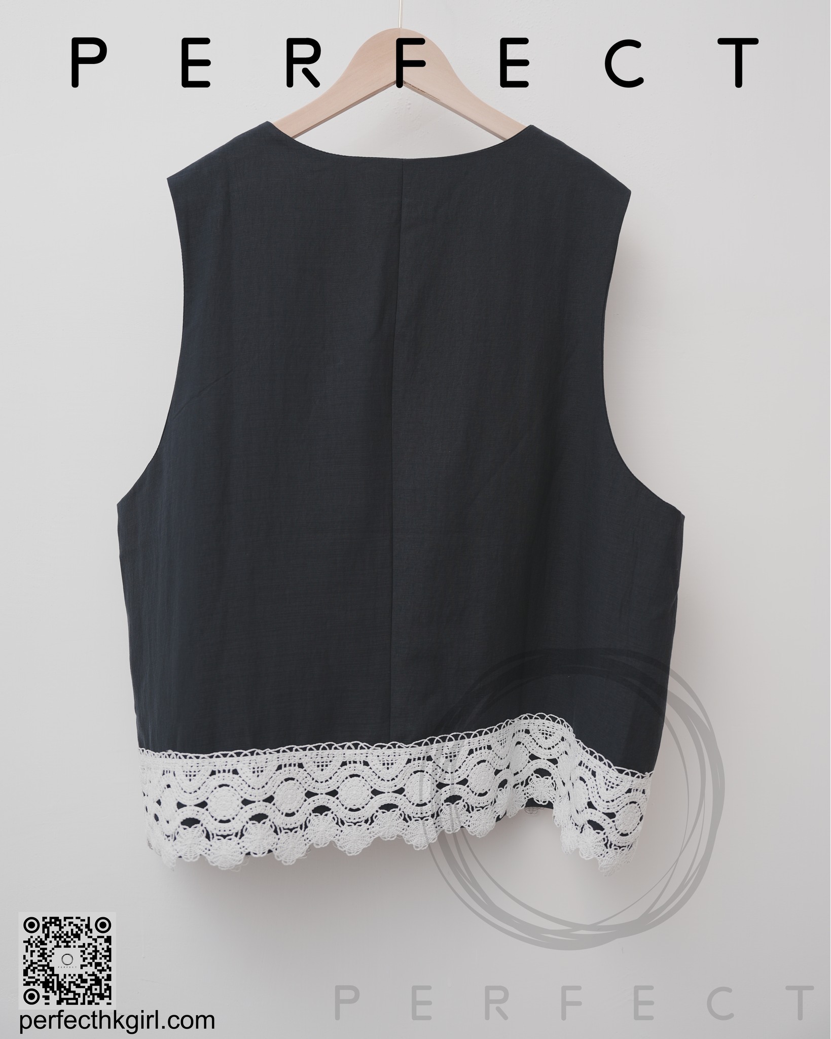 T0010_端裝文青背心外套（文青藏藍色）