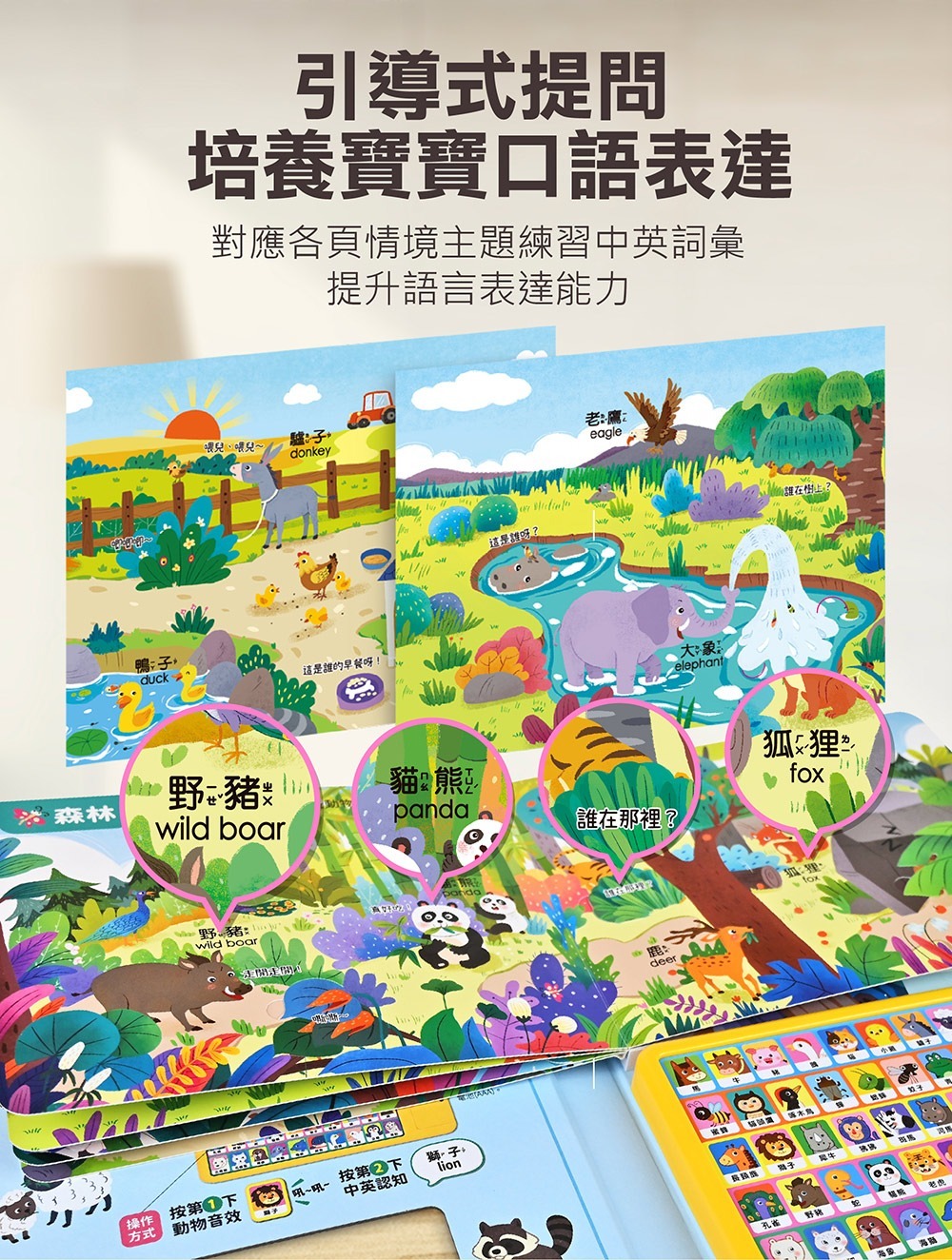 會說話的生活認知翻翻書：互動學習，啟發認知，趣味探索