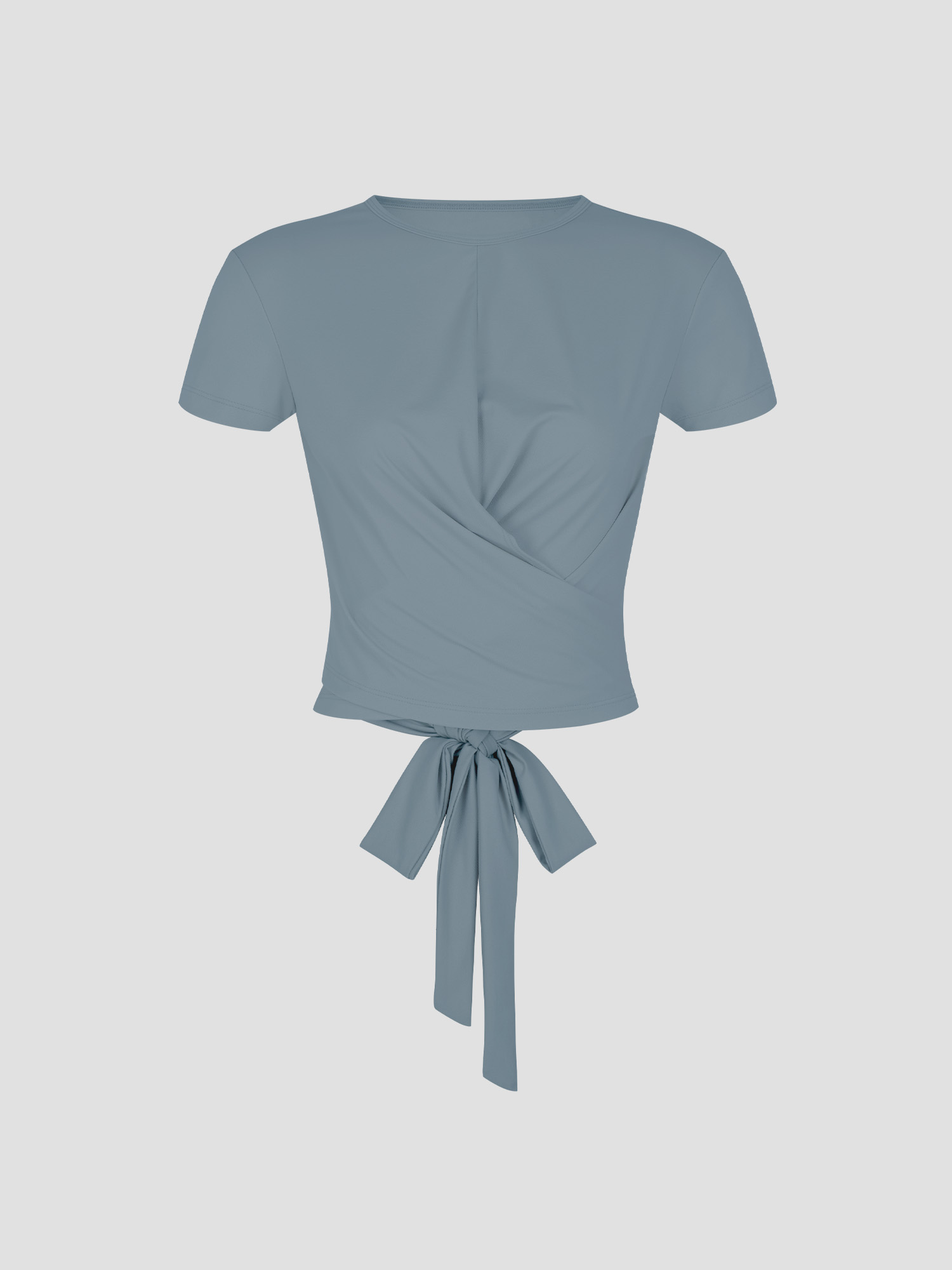 預購_Twist Strap Short Sleeve T-shirt by Conch