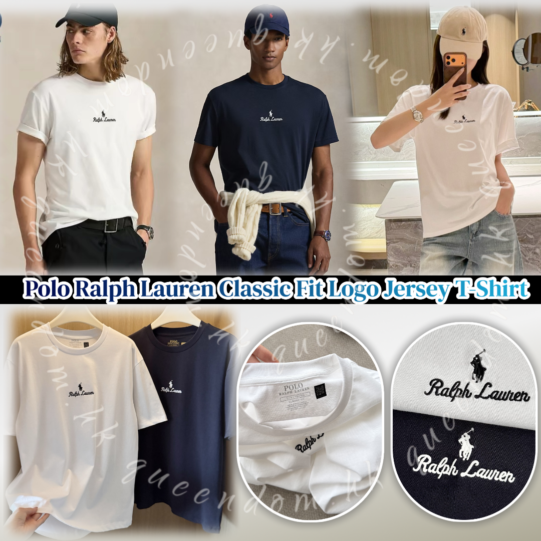 Polo Ralph Lauren Classic Fit Logo Jersey T-Shirt 刺繡標短袖Tee