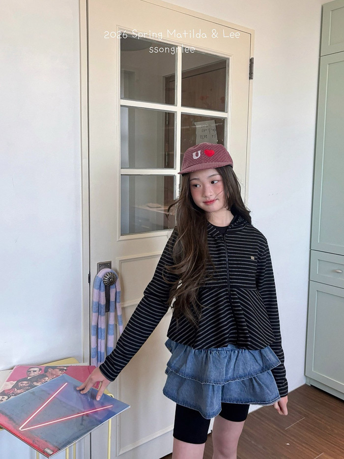 🇰🇷Matilda&Lee hood zipup