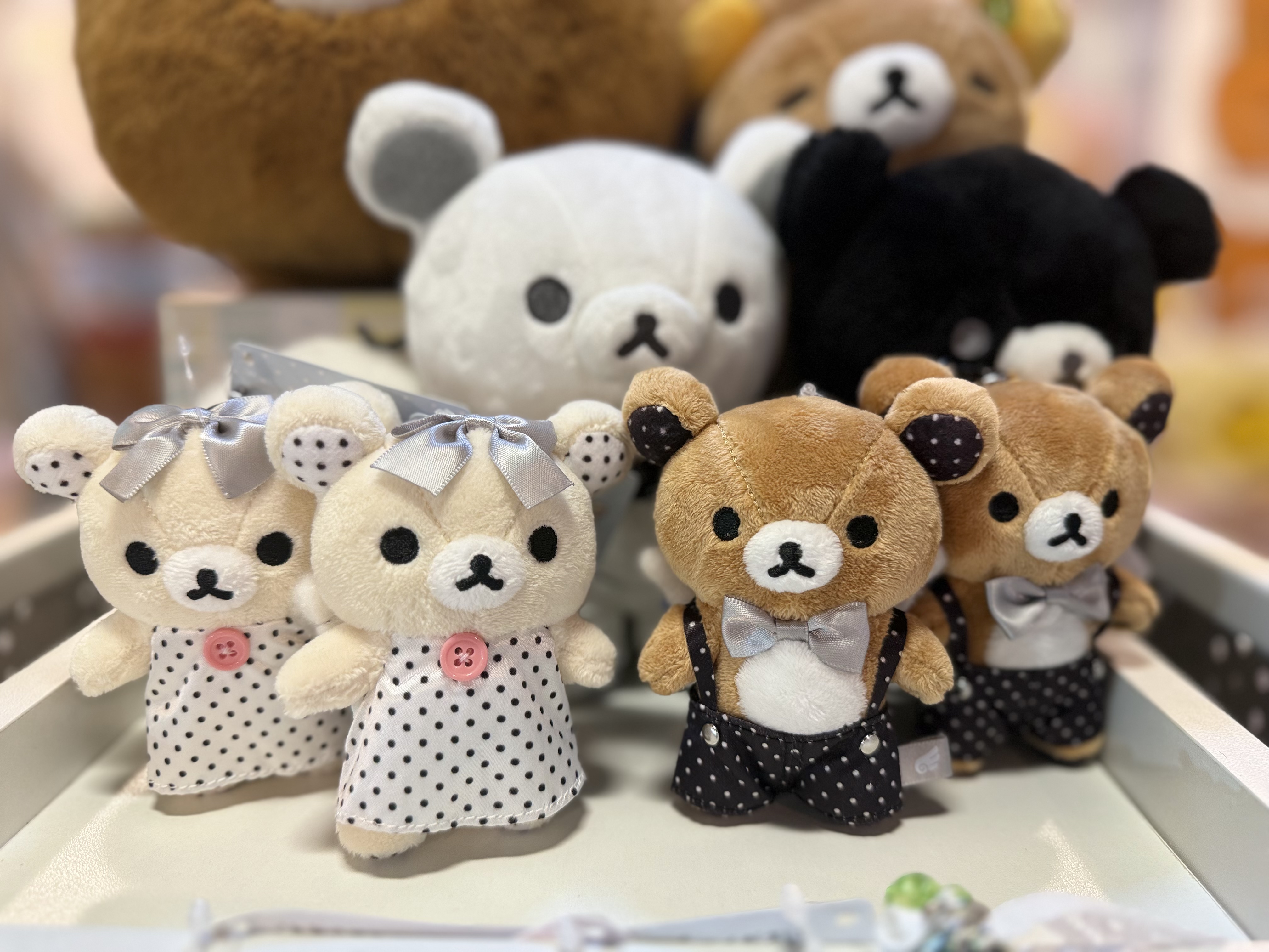 《現貨》全新日本黑白波點天使系列pop up店限定掛飾