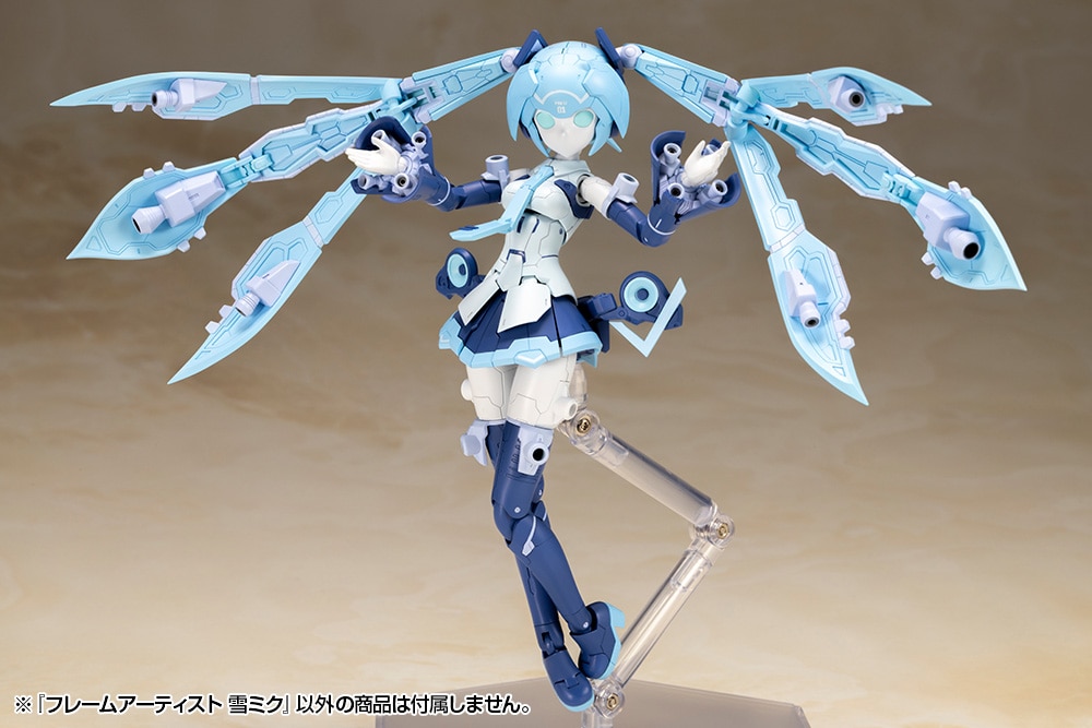 (預訂訂金 $100) (總價 $323) 壽屋 Kotobukiya Frame Arms Frame Artist Snow Miku 雪初音未來 模型 (KO08699) (行版)