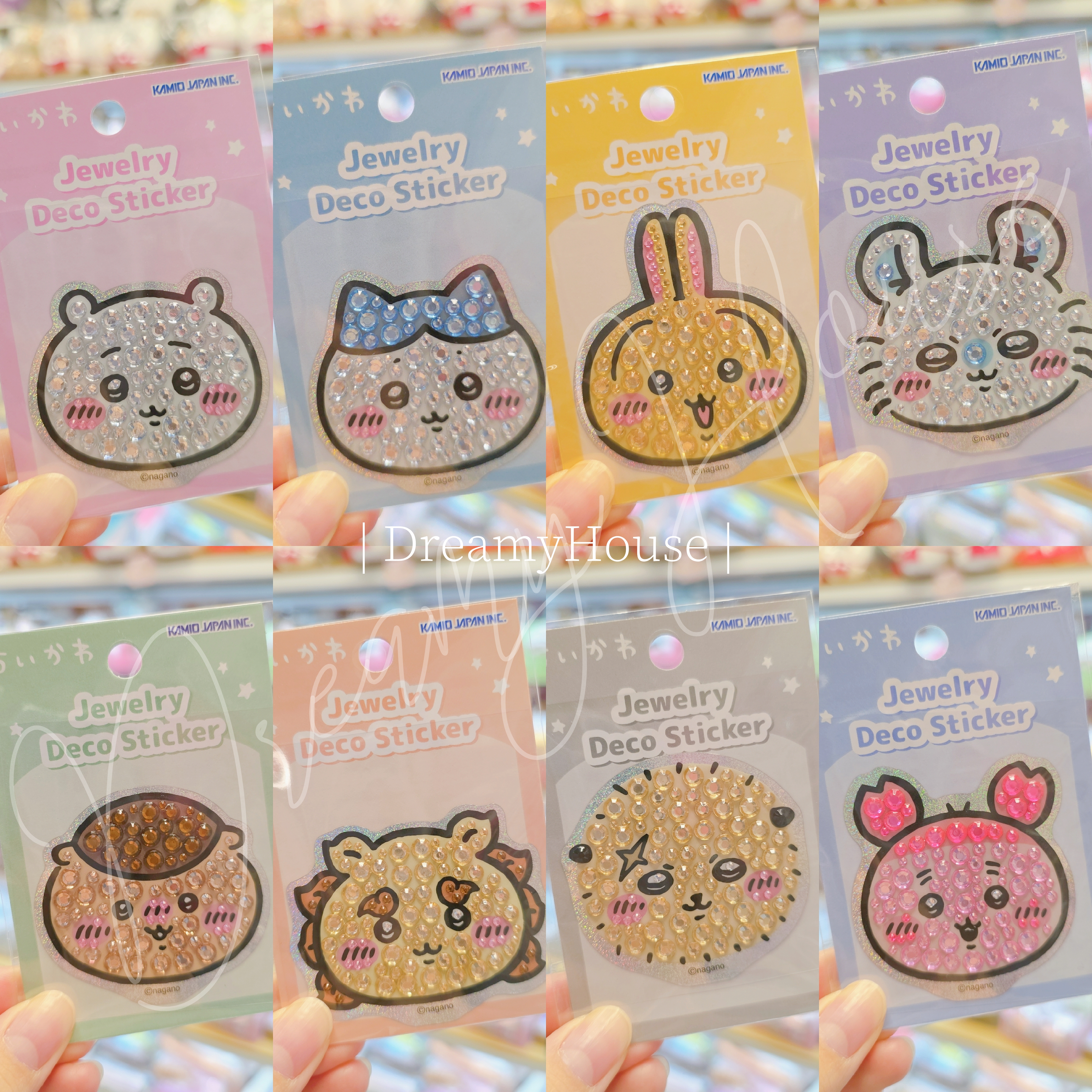 日本 Chiikawa 寶石貼紙