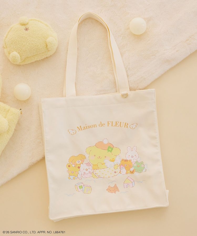  🌸 【預訂】Pompompurin Tote Bag - Maison de FLEUR  x Pompompurin
