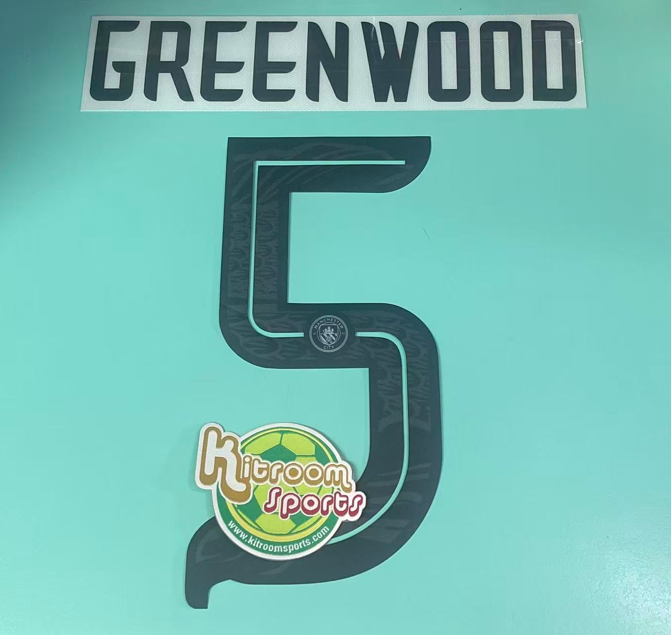 2024 Manchester City Year of the Dragon Women Nameset #5 GREENWOOD