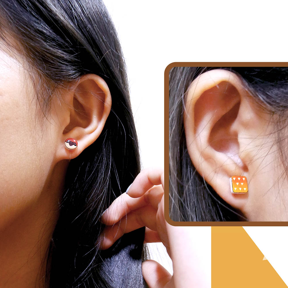 📦訂購 台灣限定 STORY 故事銀飾 鬼滅之刃造型 我妻善逸款 耳環