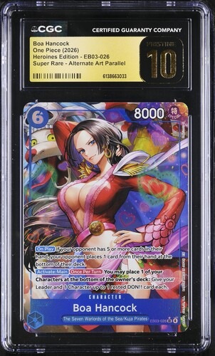 CGC Pristine 10 Boa Hancock EB03-026