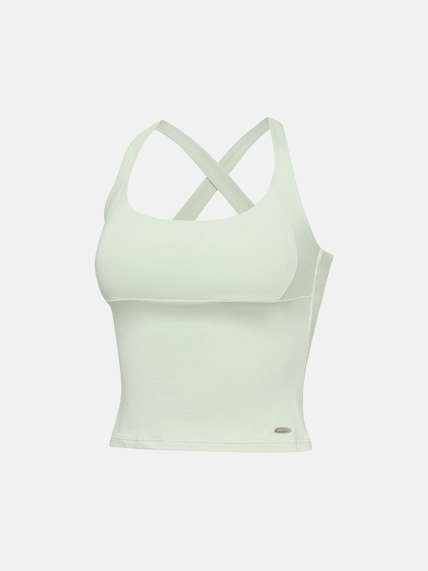 預購_Soft Curve Halter Top by Grandeline