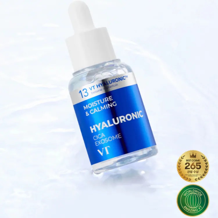 韓國🇰🇷直送-VT-H3 水潤外泌體精華安瓶30ml-72小時鎖水唔流失