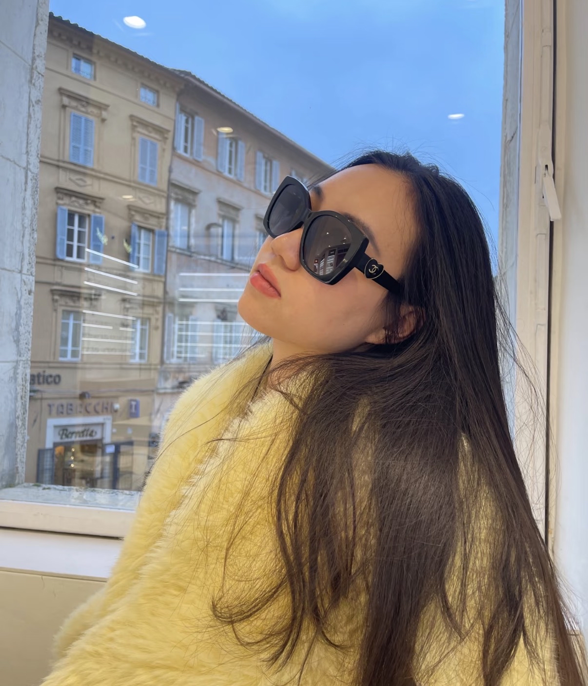 現貨價❤️Chanel 琺瑯心心🤍太陽眼鏡