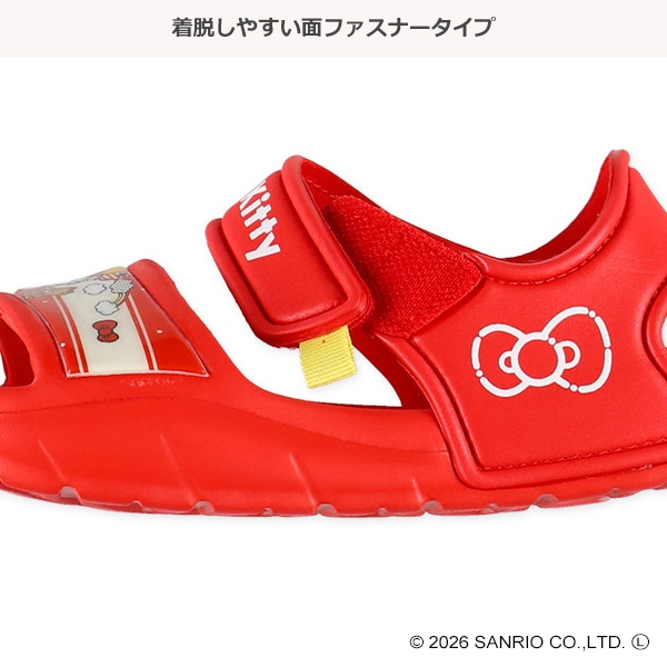 🇯🇵預訂 日本直送🇯🇵Hello Kitty圖案紅色涼鞋