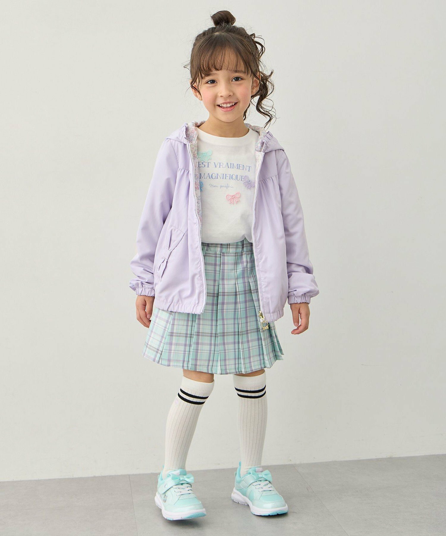 🆕【⭐訂購⭐】🇯🇵日本直送🌀撥水加工 少女 雙面風褸外套(帽子可拆卸)［5款選］🌀[ELBA-0159][260310]