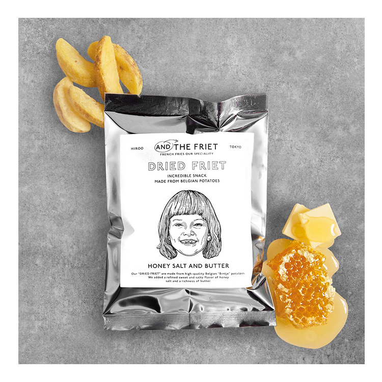 四月連線貨品 - 日本AND THE FRIET  薯條 60g 一包