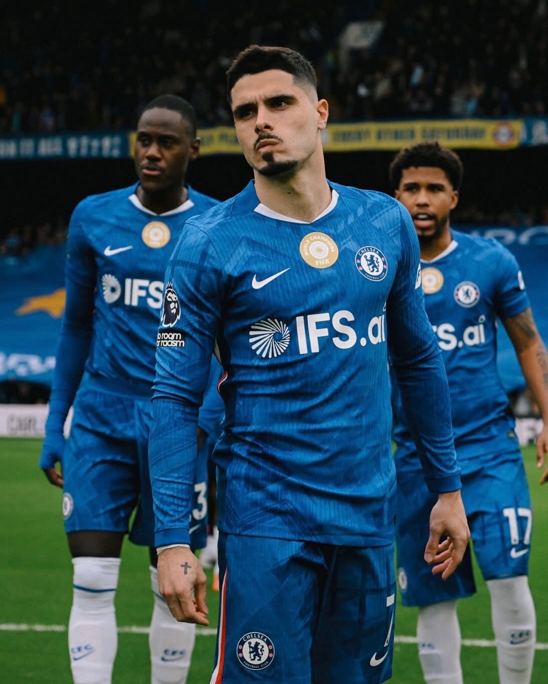 2025-26 Chelsea Home Shirt Official Football Sponsor Logo 車路士 主場 心口廣告