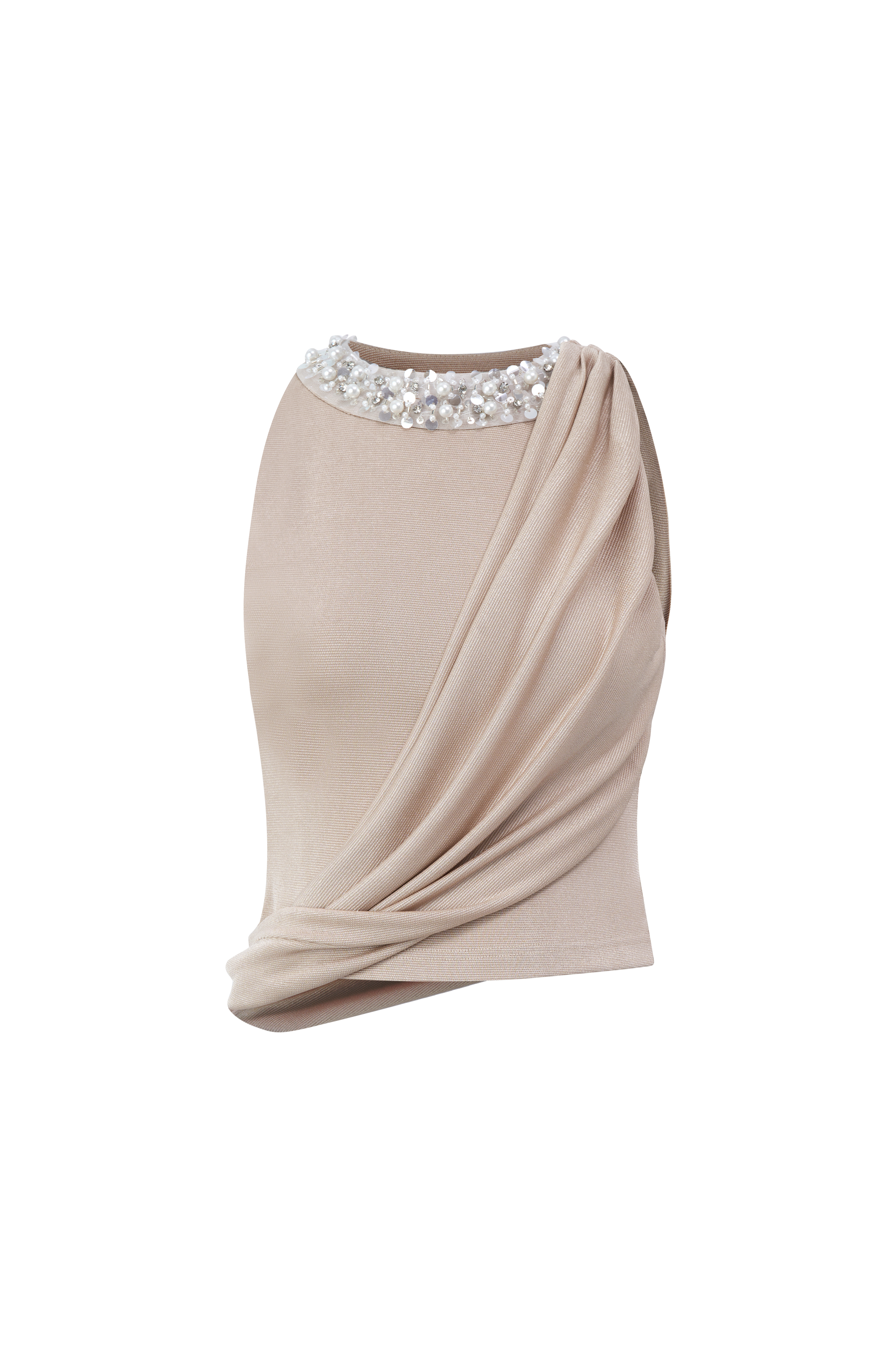 Pearl Drape Top 