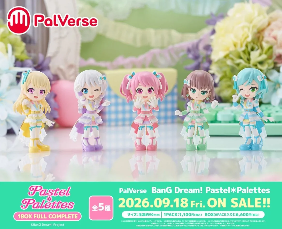 Bushiroad Creative - PalVerse《BanG Dream!》Pastel＊Palette [附特典 : 襟章](BOX OF 6)