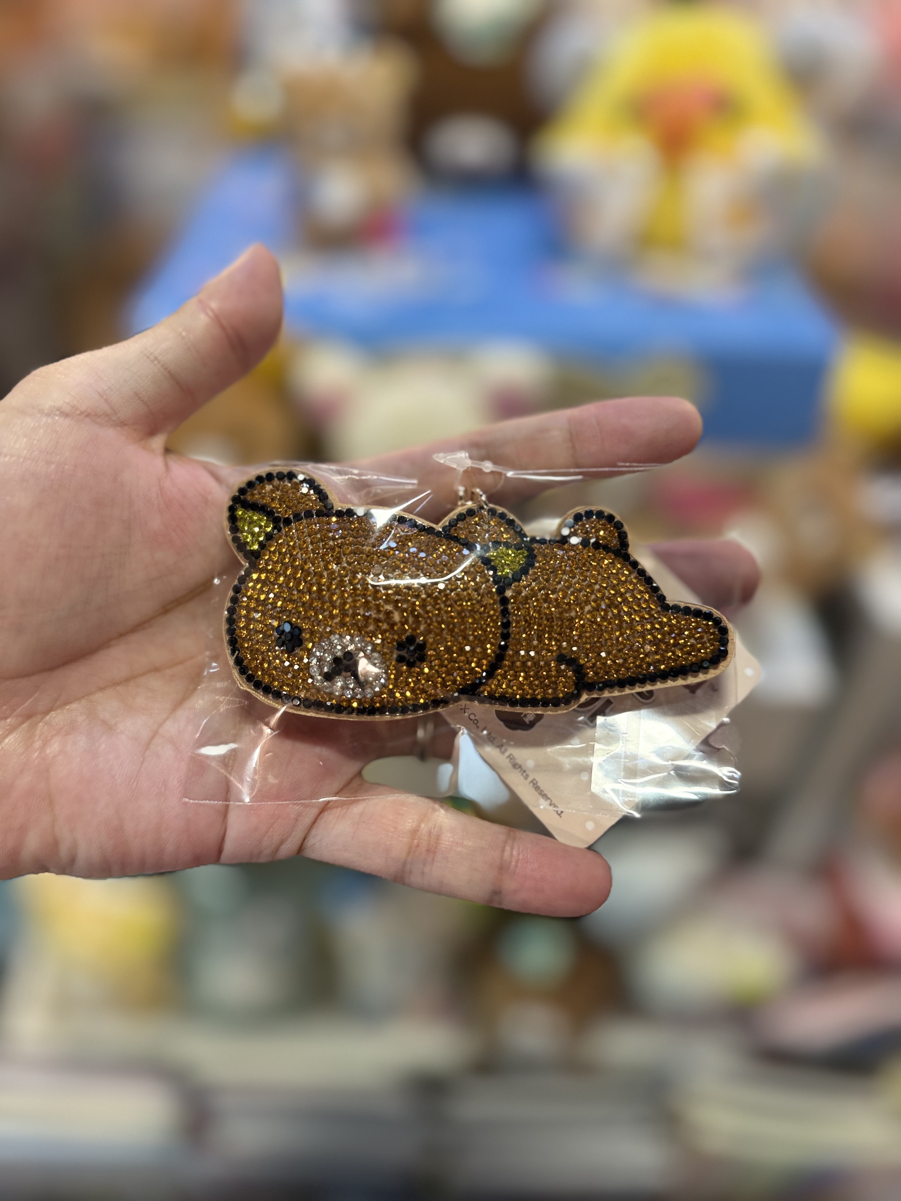 《現貨》全新Rilakkuma 閃石掛飾