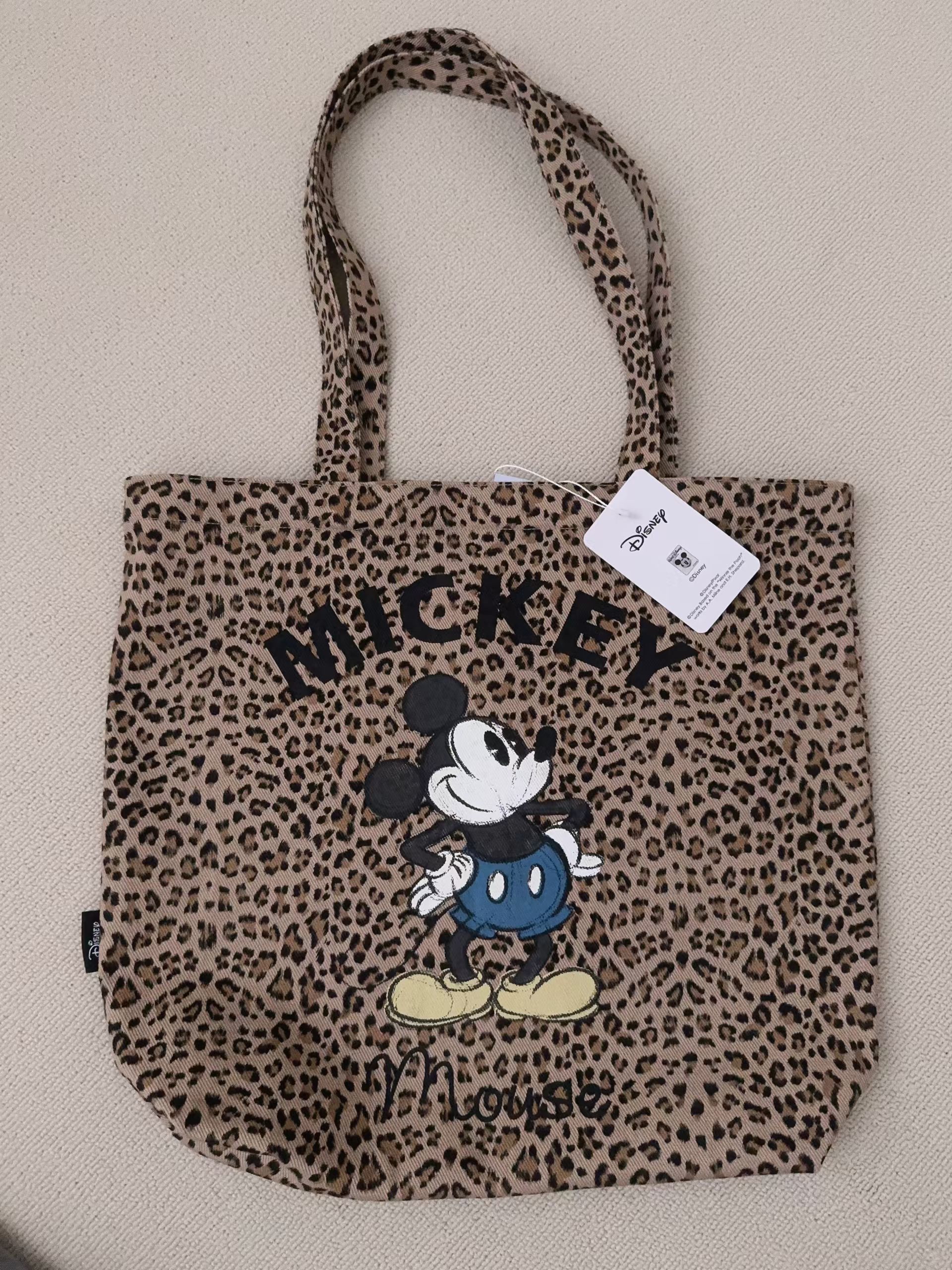 221553 豹紋Mickey 布袋