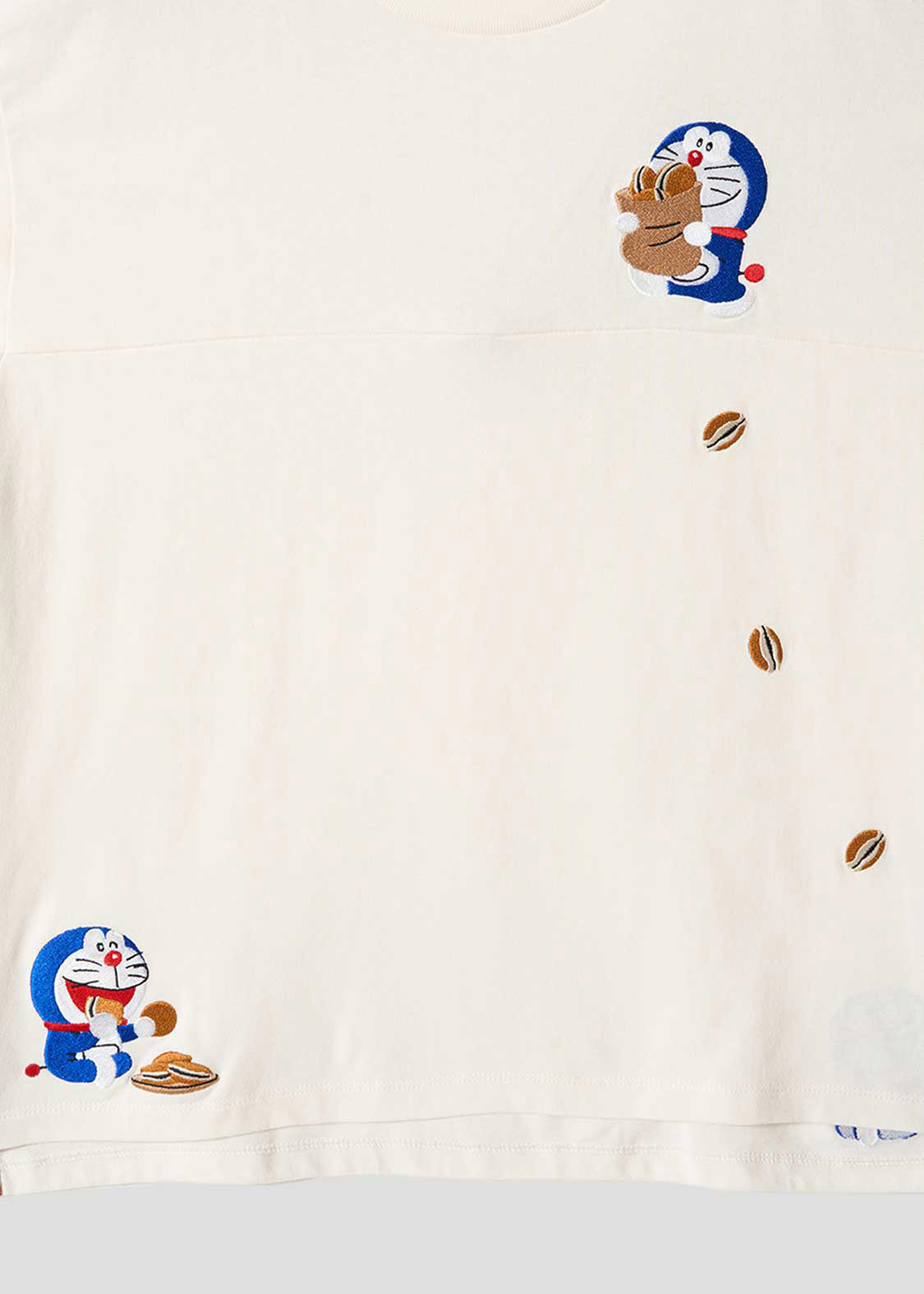 [只限預購] 多啦A夢Tshirt 短袖衫 Graniph日本限定 (豆沙包)｜Doraemon短袖衫