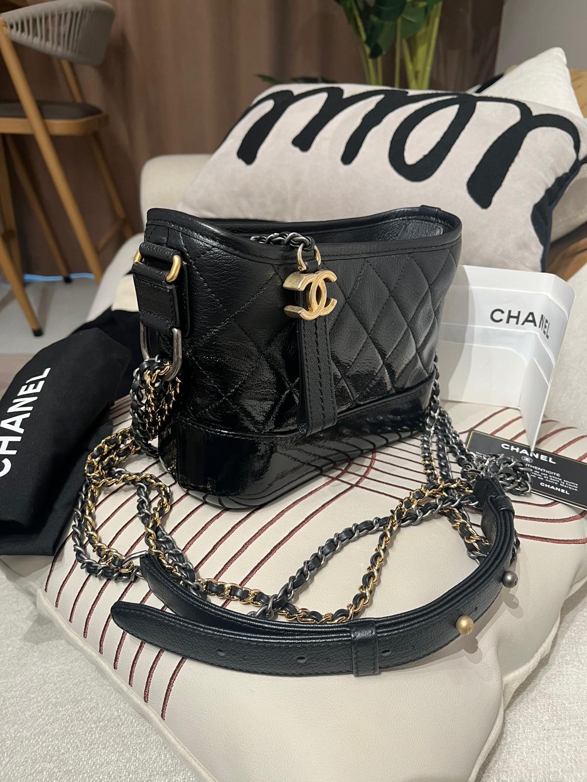Chanel Gabriella hobo small, 100%Authentic, 98%new, ✅專門店收據 ✅Card✅Dust bag✅Box