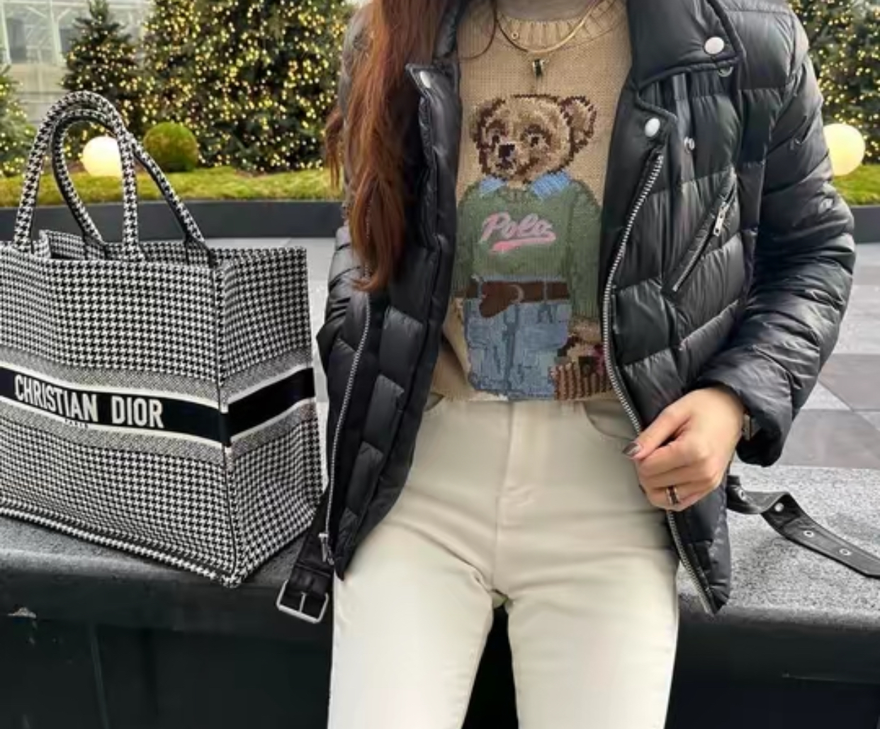 Dior千島格tote bag