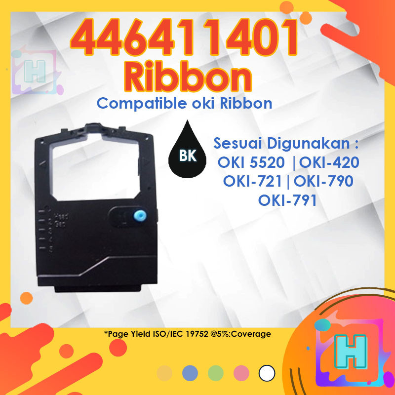 Compatible ribbon for OKI ML 720 721 790 791 ML720 ML790 ML721 ML 791 for Microline 790 9/24 Pin Printers 44641401