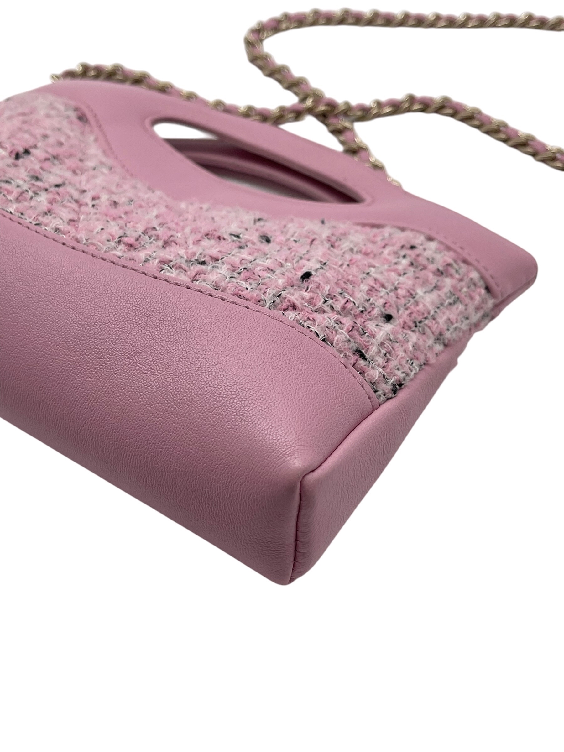 Pre-owned Chanel Nano Tweed 31 / Product Code: 072507